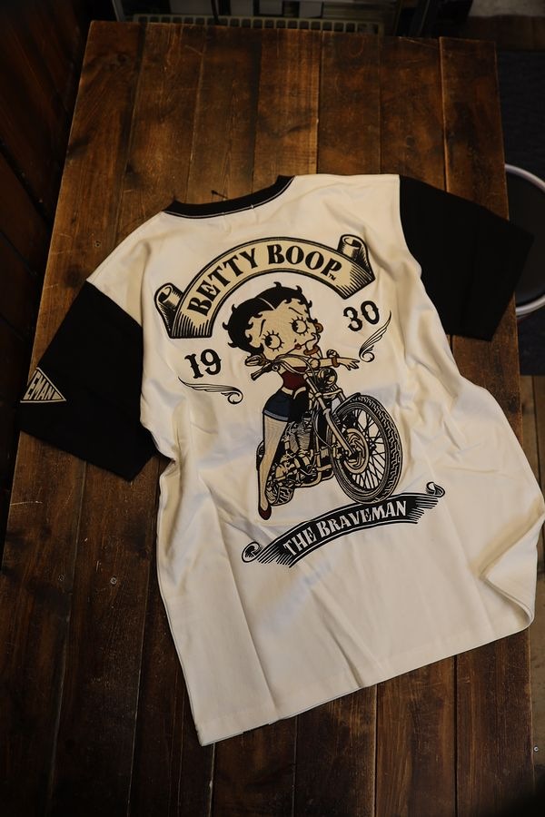 The BRAVE-MAN��BETTY BOOP��BBB-2338 ŷ��Ⱦµ�ԥ���ġ��ɽ����Х��������եۥ磻�ȡߥ֥�å�