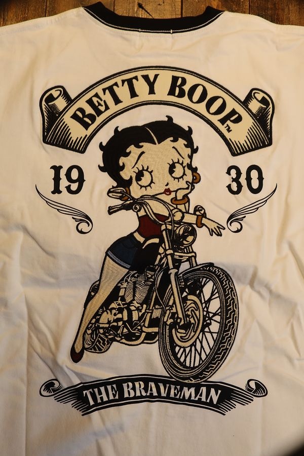 The BRAVE-MAN��BETTY BOOP��BBB-2338 ŷ��Ⱦµ�ԥ���ġ��ɽ����Х��������եۥ磻�ȡߥ֥�å�