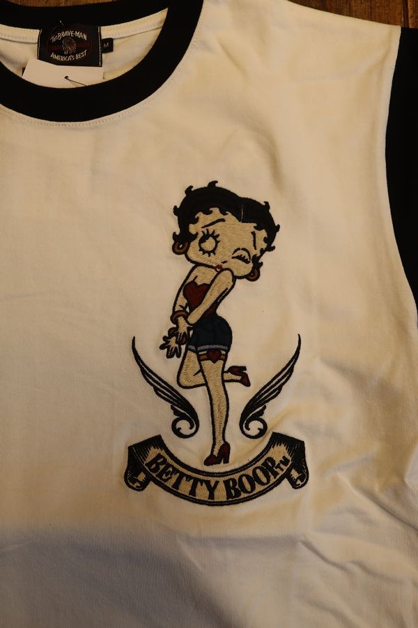 The BRAVE-MAN��BETTY BOOP��BBB-2338 ŷ��Ⱦµ�ԥ���ġ��ɽ����Х��������եۥ磻�ȡߥ֥�å�