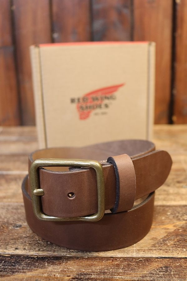 RED WING åɥ 96502 Leather Belt 쥶٥ 38mm Amber PioneerС֥ѥ˥