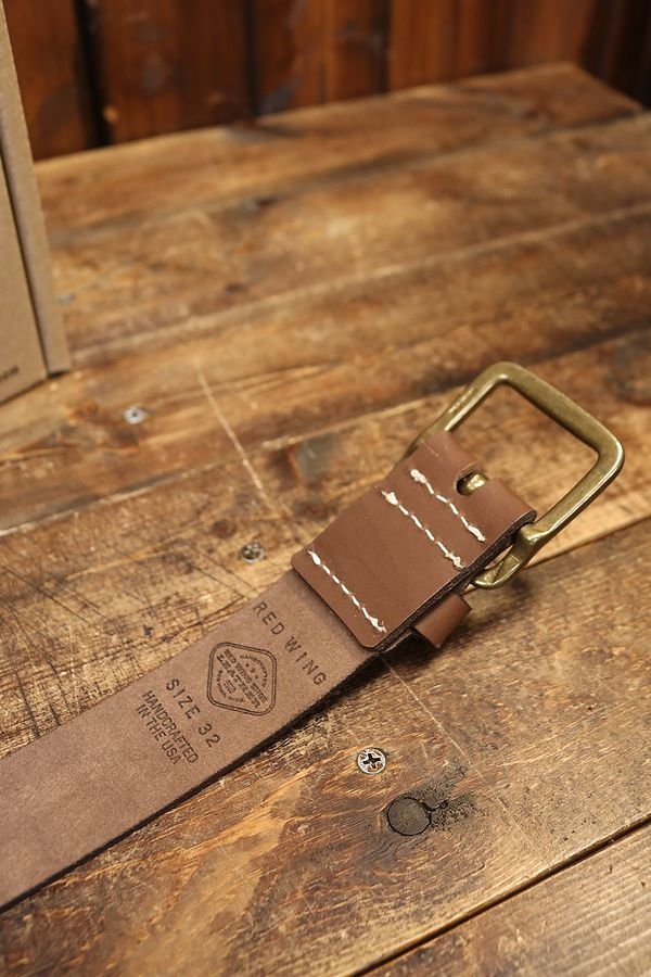 RED WING åɥ 96502 Leather Belt 쥶٥ 38mm Amber PioneerС֥ѥ˥