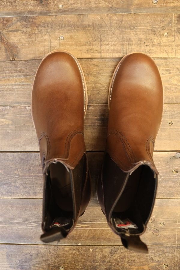 Red Wing 3190チェルシー サイドゴア アンバーハーネスUS10 美品 RED WING SHOES レッドウィング クラシック チェルシー 正規品