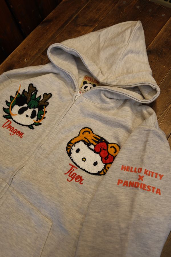 HELLO KITTY�����ƥ���PANDIESTA �ѥ�ǥ���������595401 �ʤ꤭��ζ�ץե�Zip�ѡ������������ȥߡ���