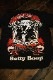 FLAG STAFF�ե�å������åա�BETTY BOOP��432021��BETTY�ӥå��ĥ����� ȾµT����ġ��֥�å�