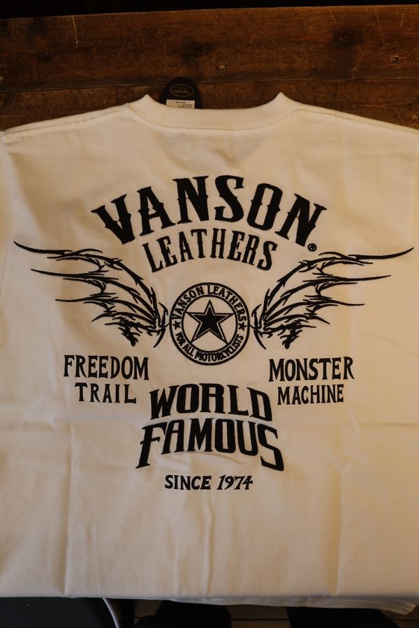 VANSON �Х󥽥� NVST-2607 ŷ��ȾµTee��WING���ɽ���T����ġ����եۥ磻��