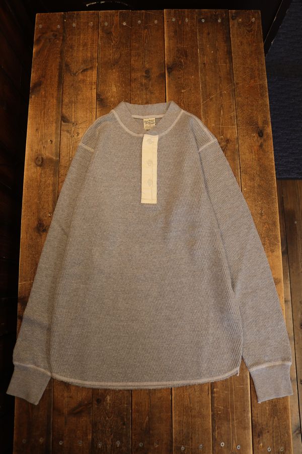 BUZZ RICKSON'S �Х��ꥯ���󥺡�Lot No. BR68130 / BUZZ RICKSON'S THERMAL HENLEY NECK T-SHIRT�����졼