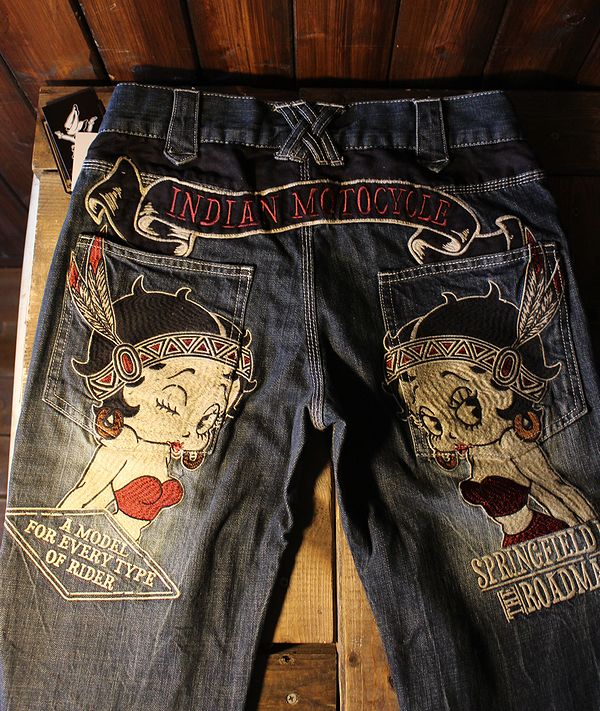 INDIAN MOTOCYCLEBETTY BOOP ǥȥߥ٥ƥ֡ ɽǥ˥ѥġBBI-831ǥ