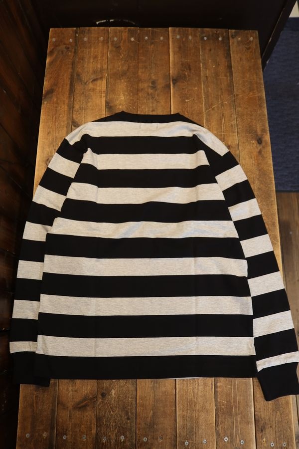 SCHOTT(����åȡ� 782-5930005��WIDE BORDER L/S T-SHIRT/�磻�ɥܡ����� ����ԡ����졼