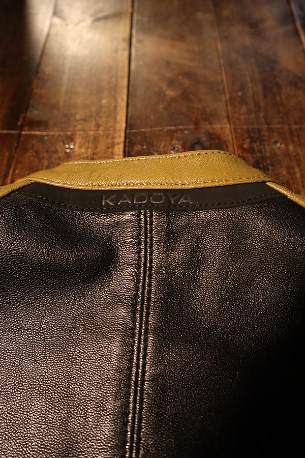 ���ɥ�(KADOYA)��K'S LEATHER�ʥ������쥶���ˡ�ERIS�����ꥹ���쥶�����㥱�åȡ��饤���������֥�å�/������
