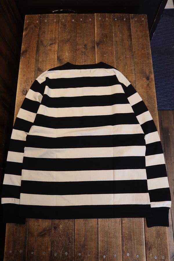 SCHOTT(����åȡ� 782-5930005��WIDE BORDER L/S T-SHIRT/�磻�ɥܡ����� ����ԡ������ܥ꡼