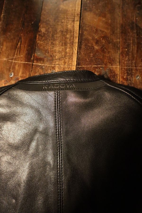 ���ɥ�(KADOYA)��K'S LEATHER�ʥ������쥶���ˡ�ERIS�����ꥹ���쥶�����㥱�åȡ��饤���������֥�å���