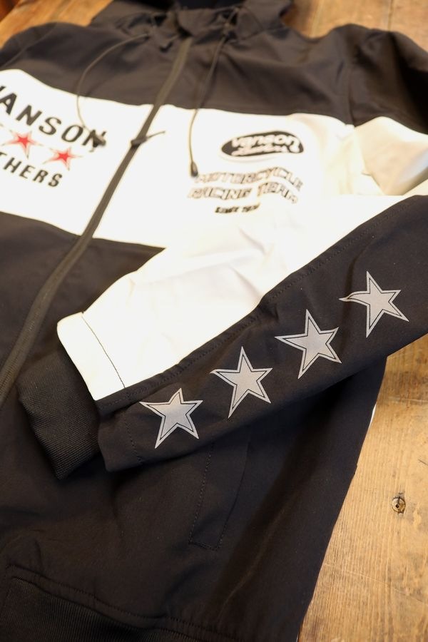 VANSON�Х󥽥�NVSZ-2511 STRETCH PARKA HOODIE �Х󥽥� ���إ��ȥ�å� �ѡ��������֥�å�