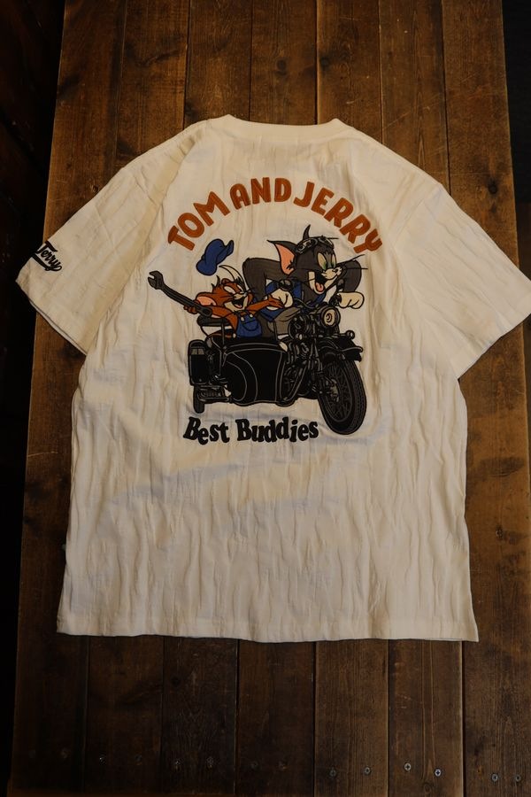 NEVERMIND��Tom and Jerry���ȥ�ȥ����꡼����ܡ�TJN-2613 ���㥬����ŷ��ȾµTee���ɽ����Х�����T����ġ����եۥ磻��