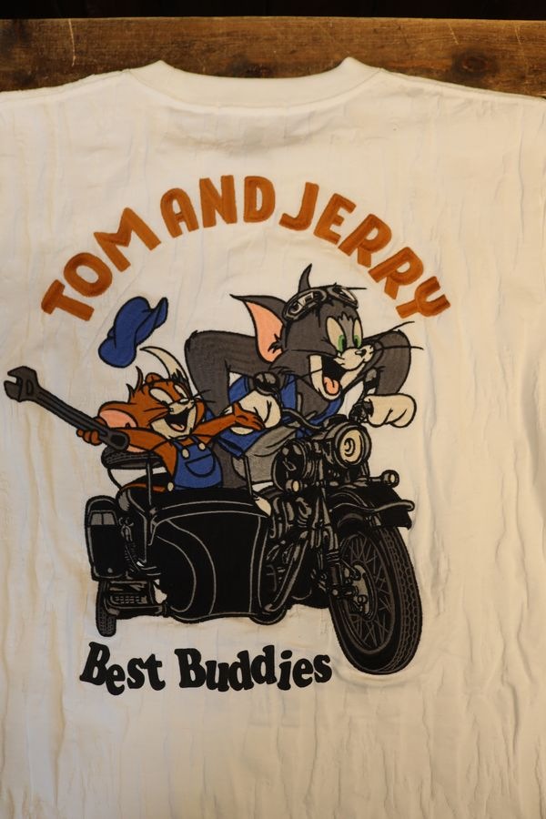 NEVERMIND��Tom and Jerry���ȥ�ȥ����꡼����ܡ�TJN-2613 ���㥬����ŷ��ȾµTee���ɽ����Х�����T����ġ����եۥ磻��