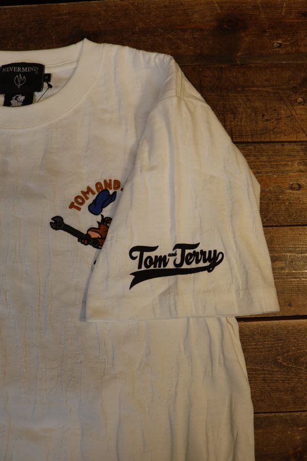 NEVERMIND��Tom and Jerry���ȥ�ȥ����꡼����ܡ�TJN-2613 ���㥬����ŷ��ȾµTee���ɽ����Х�����T����ġ����եۥ磻��