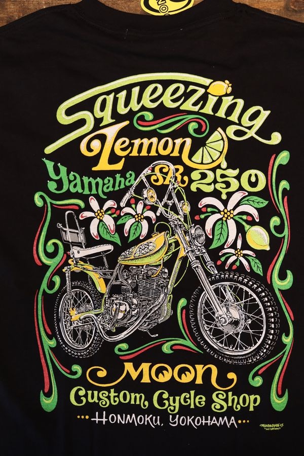 MOONEYES���ࡼ�󥢥�����TM-919 MCCS SQUEEZING LEMON L/S TEE������åѡ�����RT����ġ��֥�å�