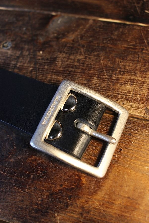 ���ɥ�(KADOYA) ��RIDERS BELT STD���饤�������٥�ȡ�����������ɡ��֥�å�