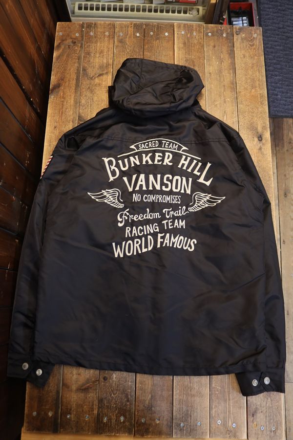 VANSONバンソン NVJK-2503 VANSON NYLON 3WAY JACKET バンソン
