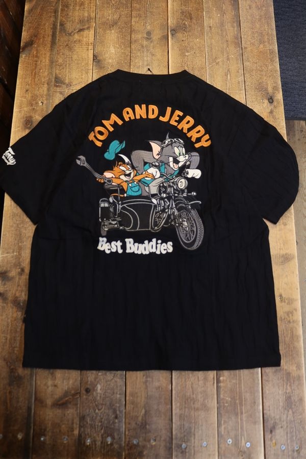 NEVERMIND��Tom and Jerry���ȥ�ȥ����꡼����ܡ�TJN-2613 ���㥬����ŷ��ȾµTee���ɽ����Х�����T����ġ��֥�å�