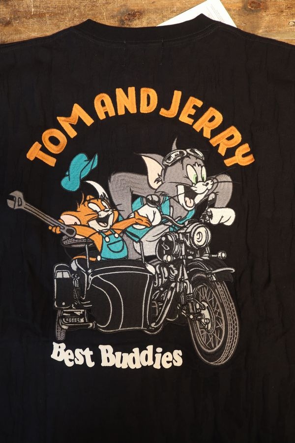 NEVERMIND��Tom and Jerry���ȥ�ȥ����꡼����ܡ�TJN-2613 ���㥬����ŷ��ȾµTee���ɽ����Х�����T����ġ��֥�å�