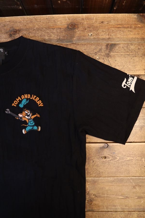 NEVERMIND��Tom and Jerry���ȥ�ȥ����꡼����ܡ�TJN-2613 ���㥬����ŷ��ȾµTee���ɽ����Х�����T����ġ��֥�å�