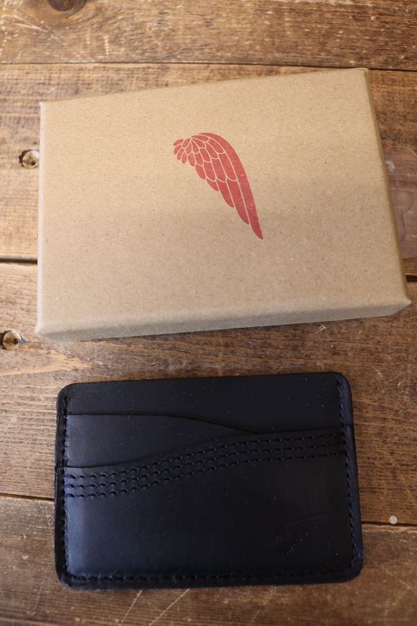 RED WING ��åɥ����󥰡�96587��Card Holder / Black Revival�������ɥۥ���� / �֥�å�����Х��Х�