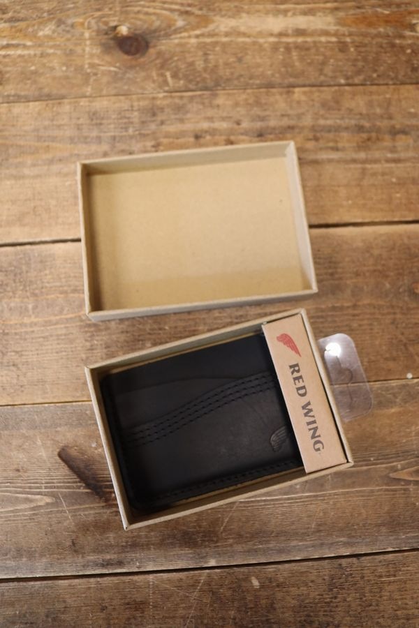 RED WING ��åɥ����󥰡�96587��Card Holder / Black Revival�������ɥۥ���� / �֥�å�����Х��Х�