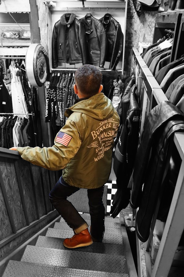 VANSON�Х󥽥�NVJK-2503 VANSON NYLON 3WAY JACKET �Х󥽥� �ʥ����� ���㥱�å� ���� æ��饤�ʡ���N-3B V���꡼��(�饤�ʡ����֥�å�)