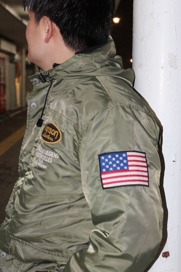 VANSON�Х󥽥�NVJK-2503 VANSON NYLON 3WAY JACKET �Х󥽥� �ʥ����� ���㥱�å� ���� æ��饤�ʡ���N-3B V���꡼��(�饤�ʡ����֥�å�)