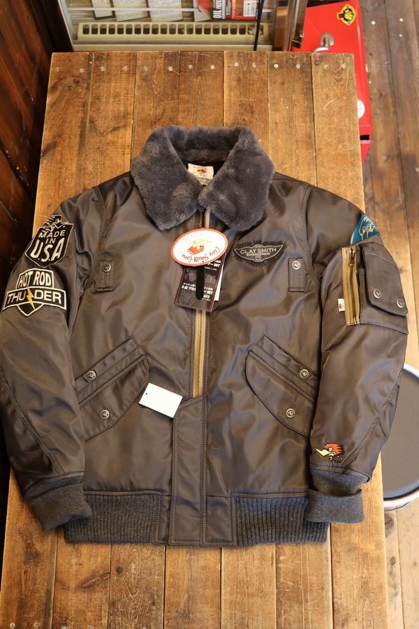 ���ꥪ�󥨡�����CLAY SMITH���ʥ��쥤���ߥ��ˡ�CSY-5100 DRAG-KING �����󥿡����㥱�åȥ��åȡ��ɴ�MA-1��3���ץ��ƥ����������ե饤�ȥ��㥱�åȡ�����᥿