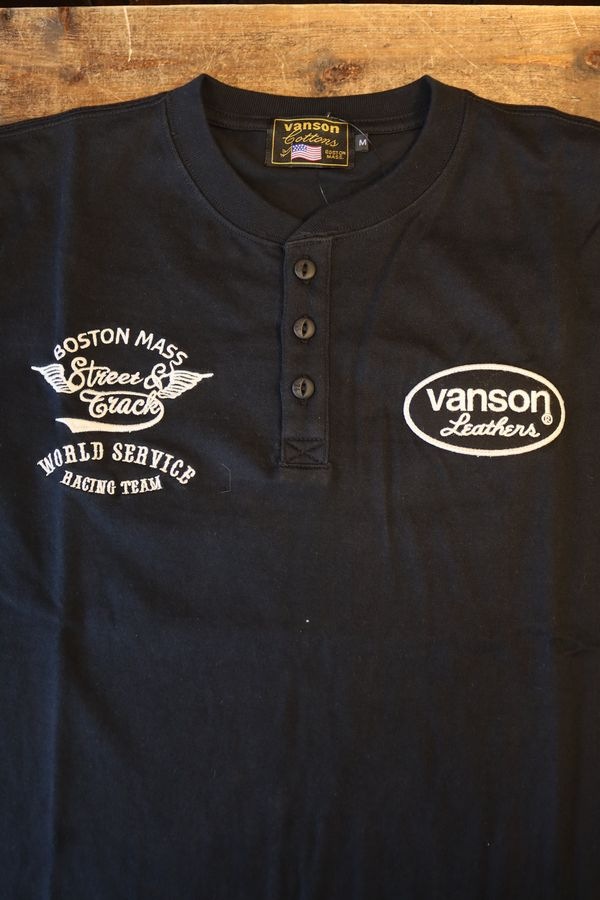 VANSON �Х󥽥� NVST-2612 ŷ���إ�꡼�ͥå�ȾµTee���ɽ���T����ġ��֥�å�