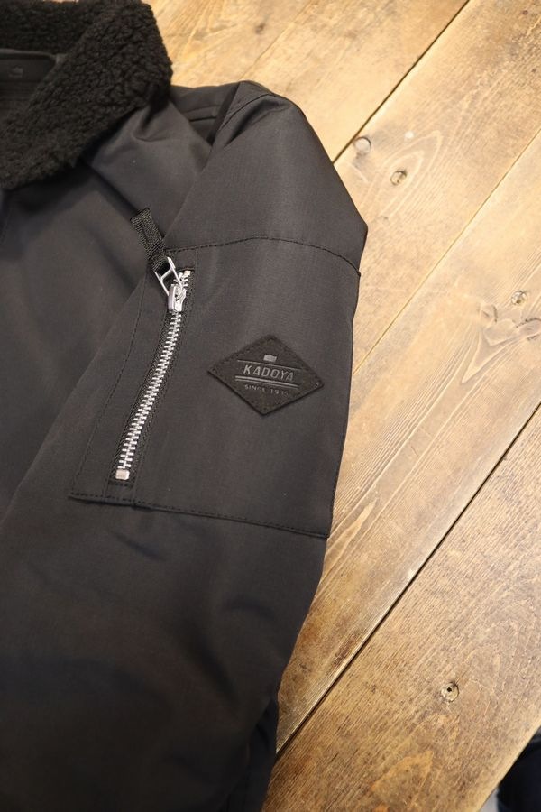 ���ɥ�(KADOYA)��K'S LEATHER & K'S PRODUCT��MAVERICK-CFT �ޡ��٥�å�-CFT���ɴ��ե饤�ȥ��㥱�åȡ��֥�å�