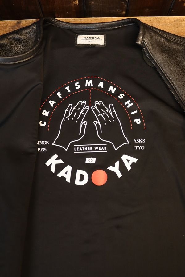 ���ɥ�(KADOYA)��K'S LEATHER&K'S PRODUCT��PL-PULLOVER HABD �ѥ���󥰥쥶��-�ץ륪���С�HABD���֥�å�