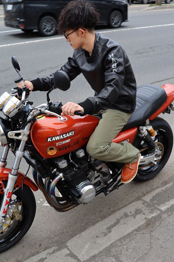 ���ɥ�(KADOYA)��K'S LEATHER&K'S PRODUCT��PL-PULLOVER HABD �ѥ���󥰥쥶��-�ץ륪���С�HABD���֥�å�