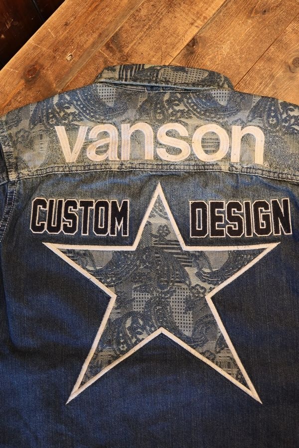 VANSON(Х󥽥)NVSL-2401ǥ˥󥰥꡼֥ 󥹥ɽǥ˥ॷġINDIGOONE WASH