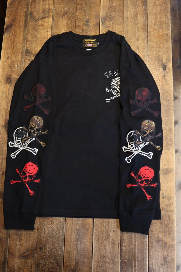 VANSON Х󥽥ʥץߥ饤 NVLT-2517 ŷTee Ĺµԥġ롡֥å