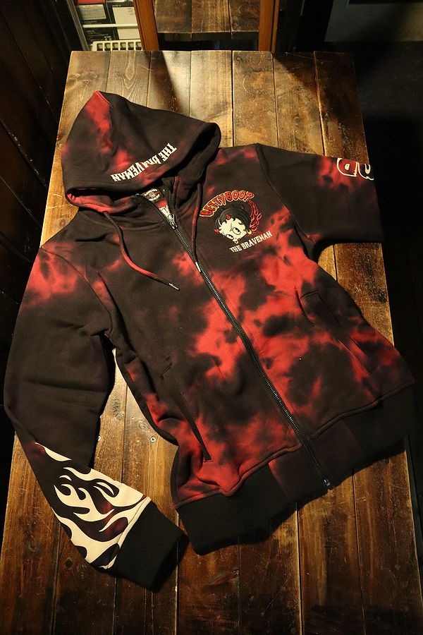 The BRAVE-MAN��BETTY BOOP��BBB-2304 ΢�� �ե�ZIP�ѡ����� ����åɥ�������