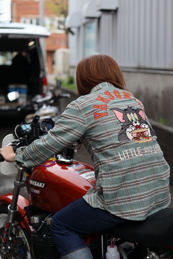 VANSON��Tom and Jerry���ȥ�ȥ����꡼��TJV-2435�������å�����ġ��ɽ����֥롼�����å�