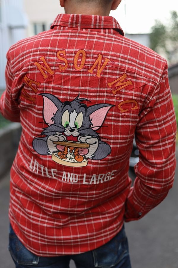 VANSON��Tom and Jerry���ȥ�ȥ����꡼��TJV-2435�������å�����ġ��ɽ����֥롼�����å�