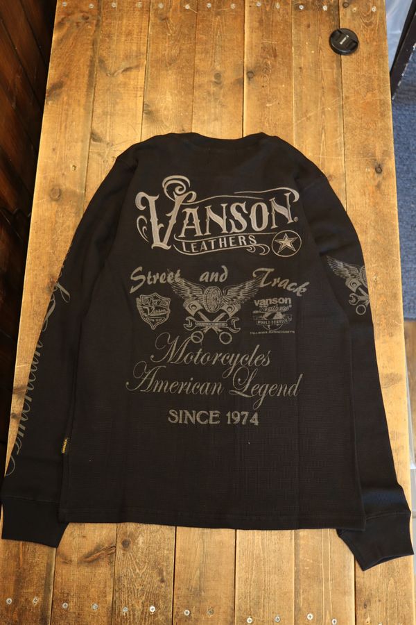 VANSON �Х󥽥�NVLT-2606�������ޥ� �إ�꡼�ͥå� ĹµT����� ���֥�å�