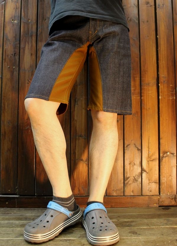 KOJIMA GENES 児島ジーンズ モンキーコンボ ショートパンツ RNB