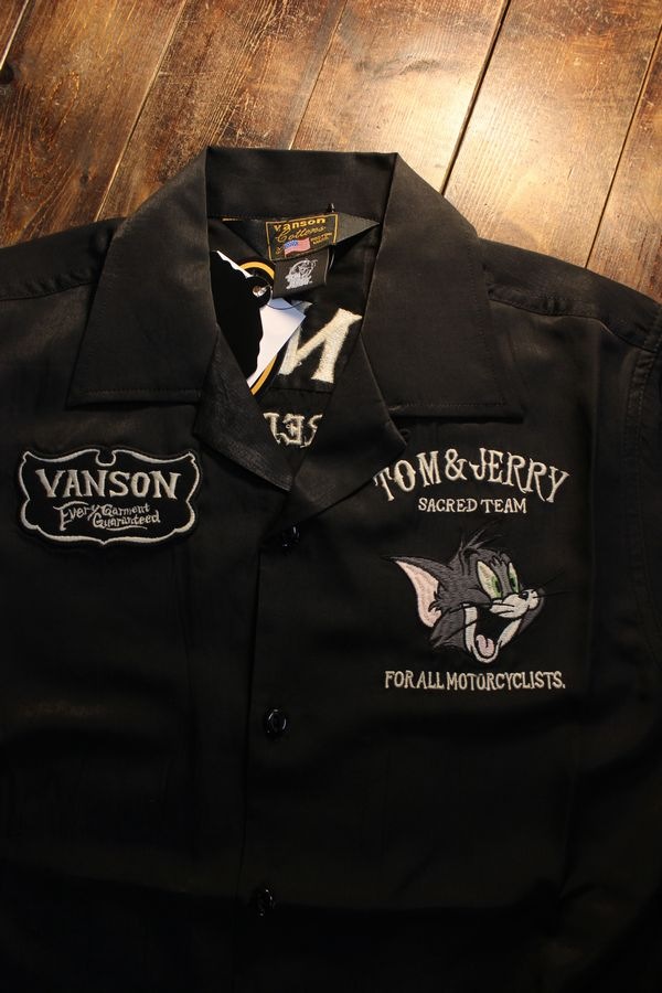 VANSON��Tom and Jerry �ȥ�ȥ����꡼����ܡ�TJV-2114 Ⱦµ�졼���ܡ���󥰥���ġ��֥�å�
