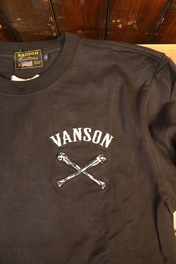 VANSON �Х󥽥�NVLT-2511 �ե���������Tee���ܡ��������Ť��������ɽ�ĹµT����ġ��֥�å�