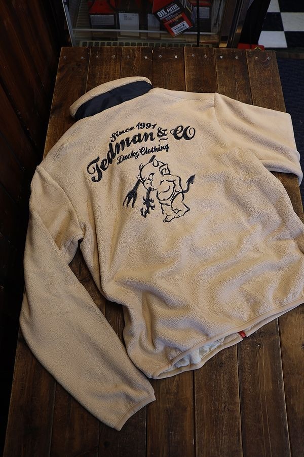 エフ商会 TEDMAN(テッドマン) TDFJ-100 フリースジャケット ベージュ 