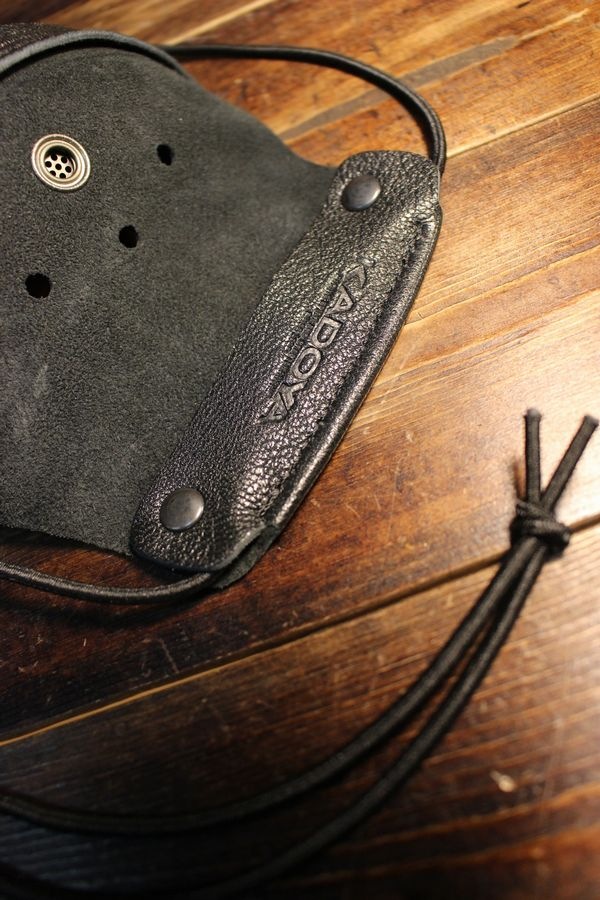 ���ɥ�(KADOYA) ��KEEP DISTANCE LEATHER MASK COVER���쥶���ޥ������С�