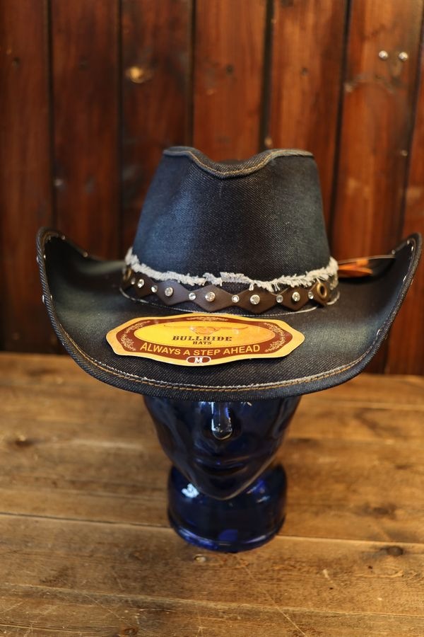 BULLHIDE DENIM HAT ��BETTER THAN YESTERDAY �֥�ϥ��� �ǥ˥�ϥåȡ�����������ϥå�