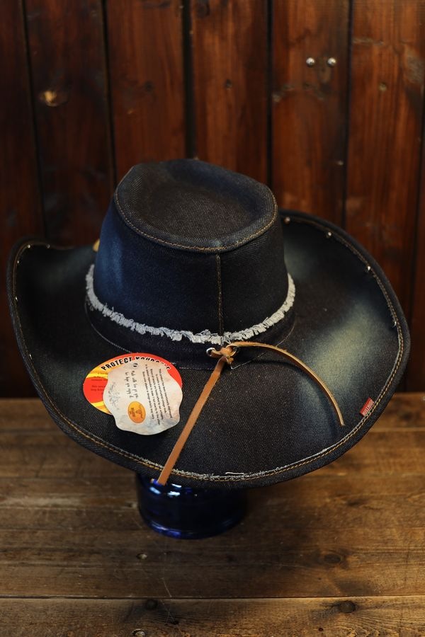 BULLHIDE DENIM HAT ��BETTER THAN YESTERDAY �֥�ϥ��� �ǥ˥�ϥåȡ�����������ϥå�