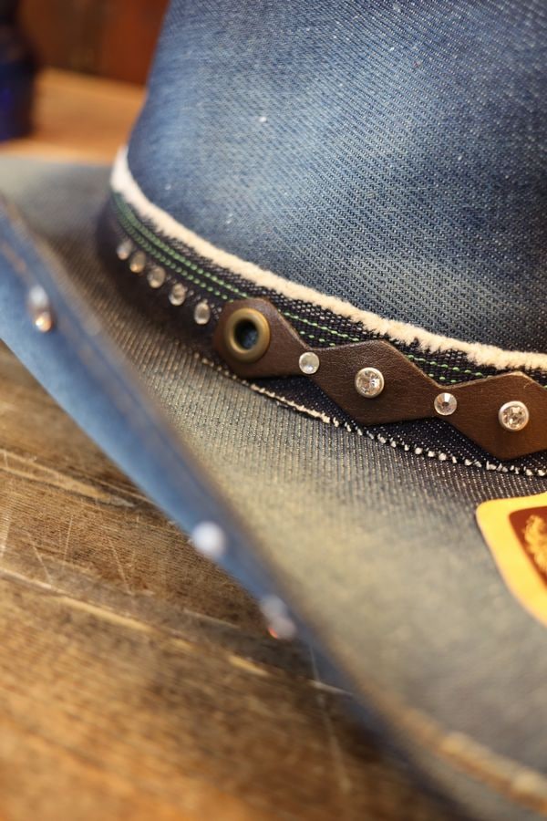 BULLHIDE DENIM HAT ��BETTER THAN YESTERDAY �֥�ϥ��� �ǥ˥�ϥåȡ�����������ϥå�