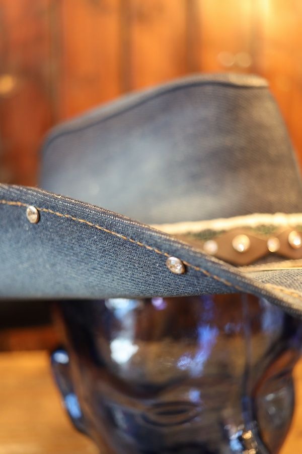 BULLHIDE DENIM HAT ��BETTER THAN YESTERDAY �֥�ϥ��� �ǥ˥�ϥåȡ�����������ϥå�