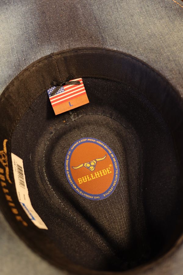 BULLHIDE DENIM HAT ��BETTER THAN YESTERDAY �֥�ϥ��� �ǥ˥�ϥåȡ�����������ϥå�